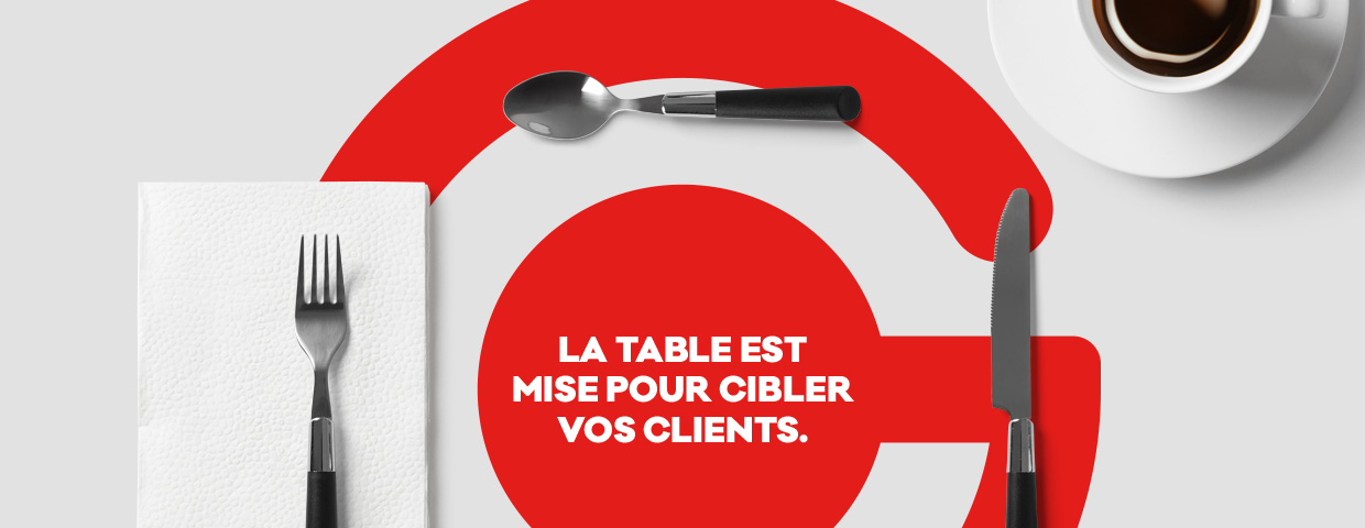 Publicité par le napperon : ciblez vos clients