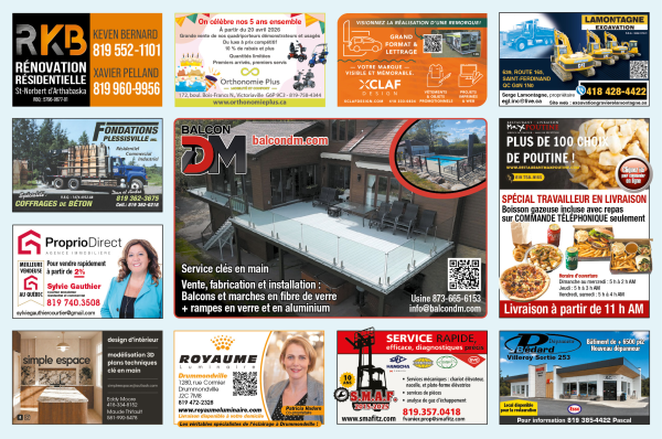| ENCOURAGEONS LES ENTREPRISES D'ICI |