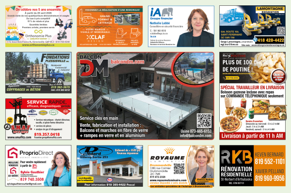 Page publicitaire virtuelle région 