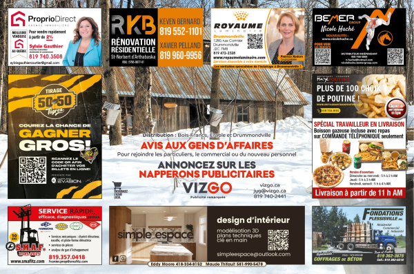 Page virtuelle du Printemps 