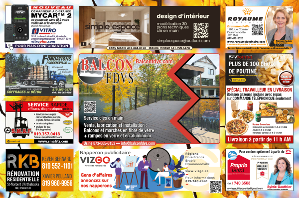 Publicités virtuelles Octobre
